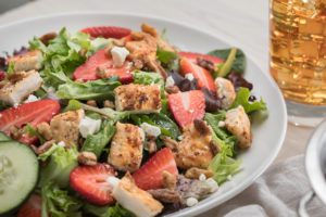 Introducing fresh, strawberry chicken salad